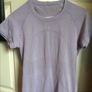 Lululemon lavender swiftly tech short sleeve
